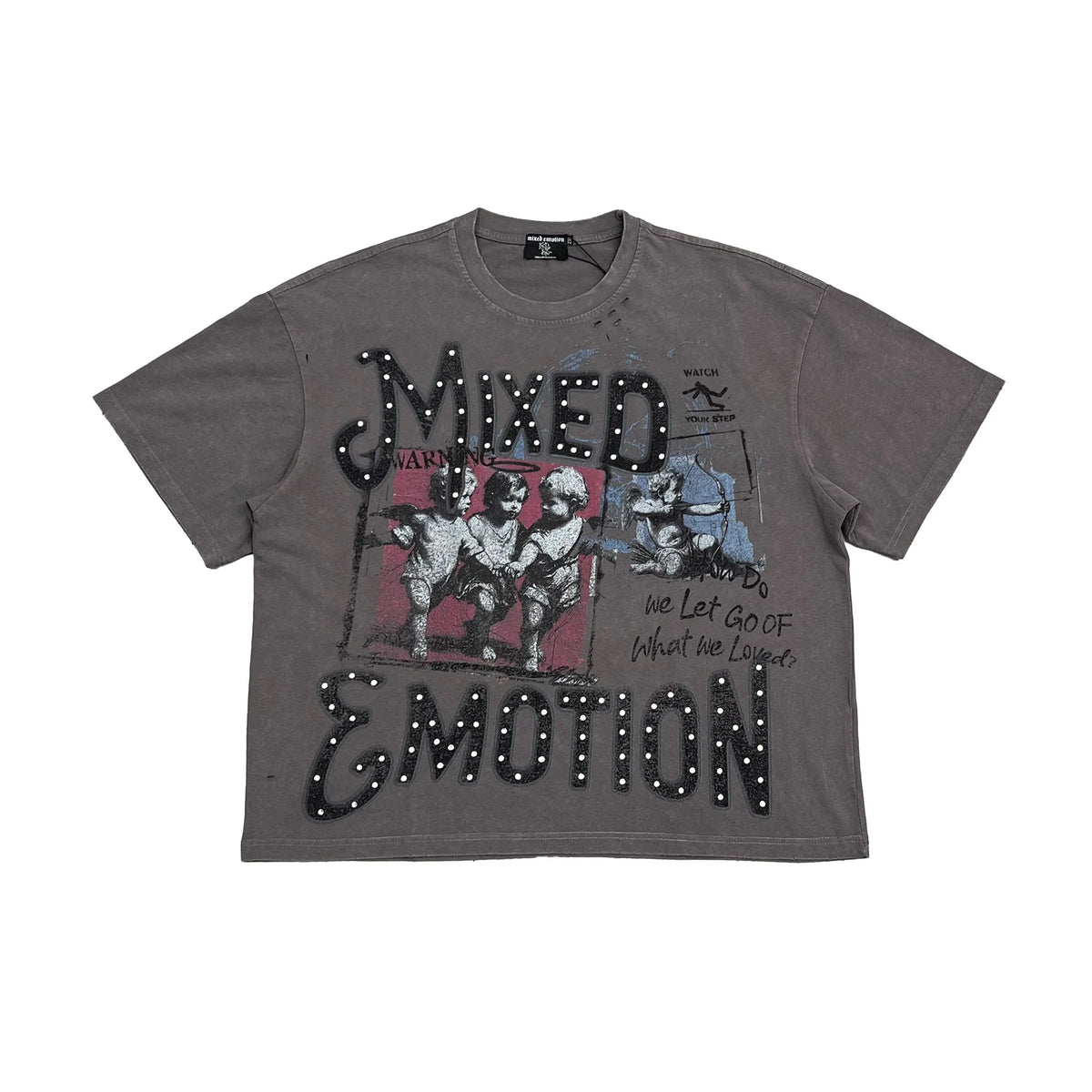 Mixed Emotion Rhinestone Tee