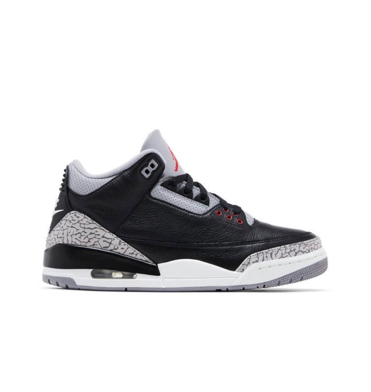 Retro 3 Black Cement