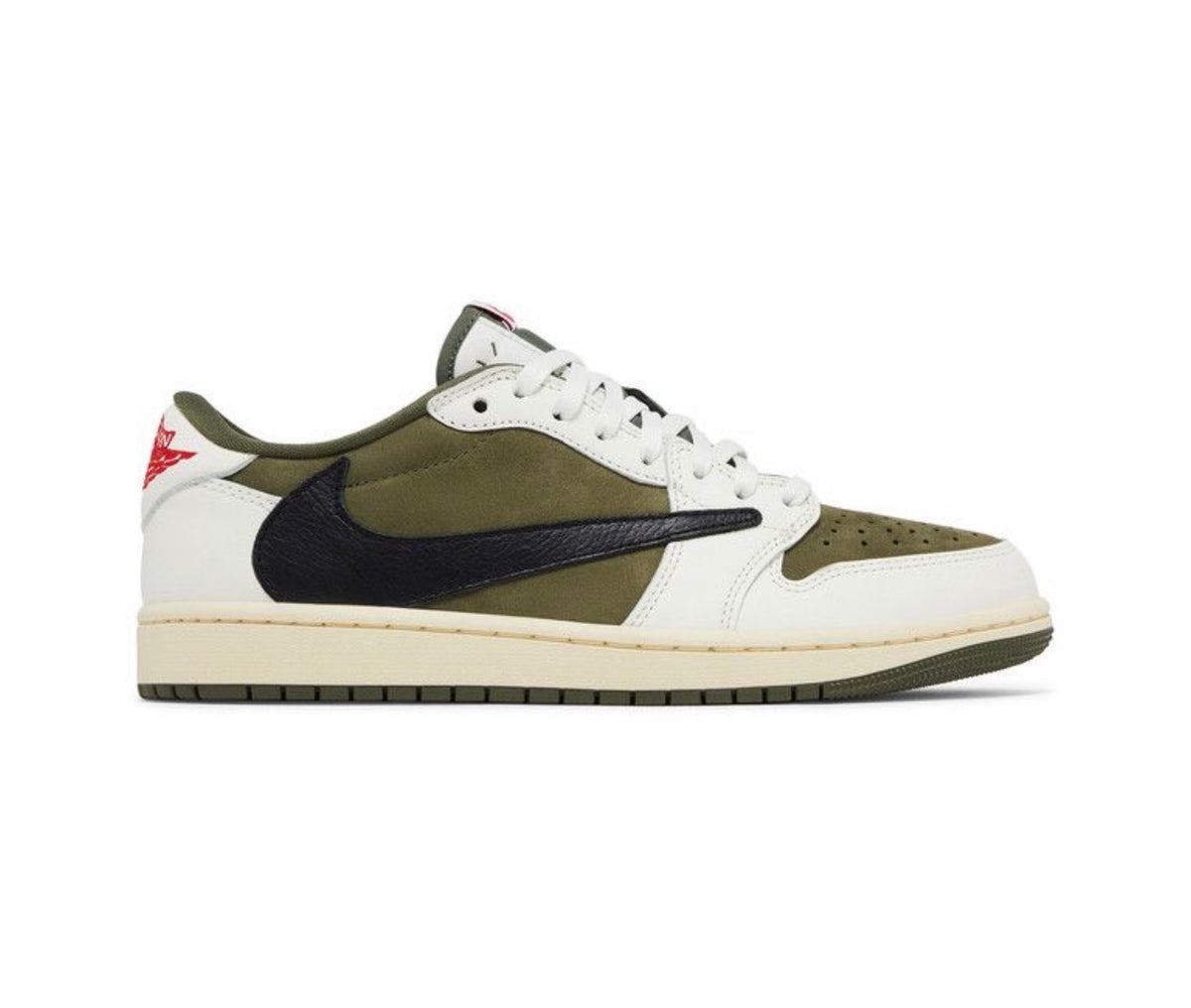 Retro 1 Low x Travis Scott Reverse Olive/Medium OLive