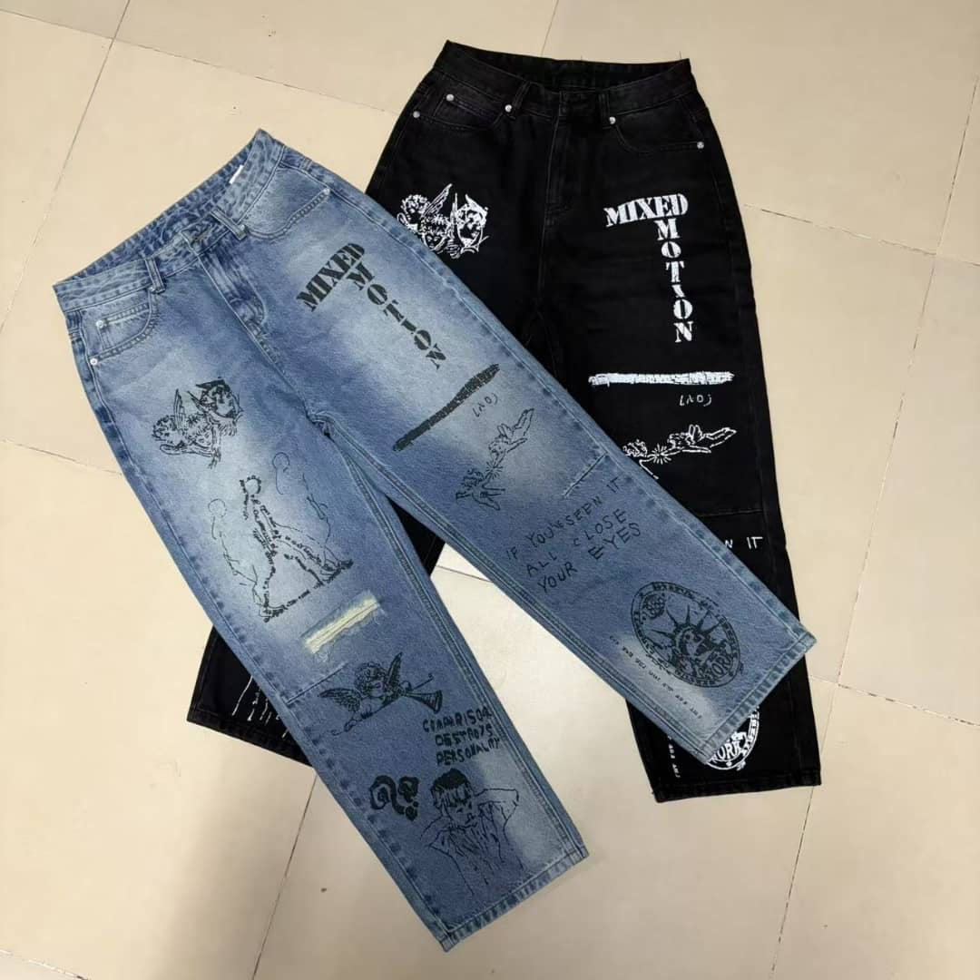 Mixed Emotion Jeans