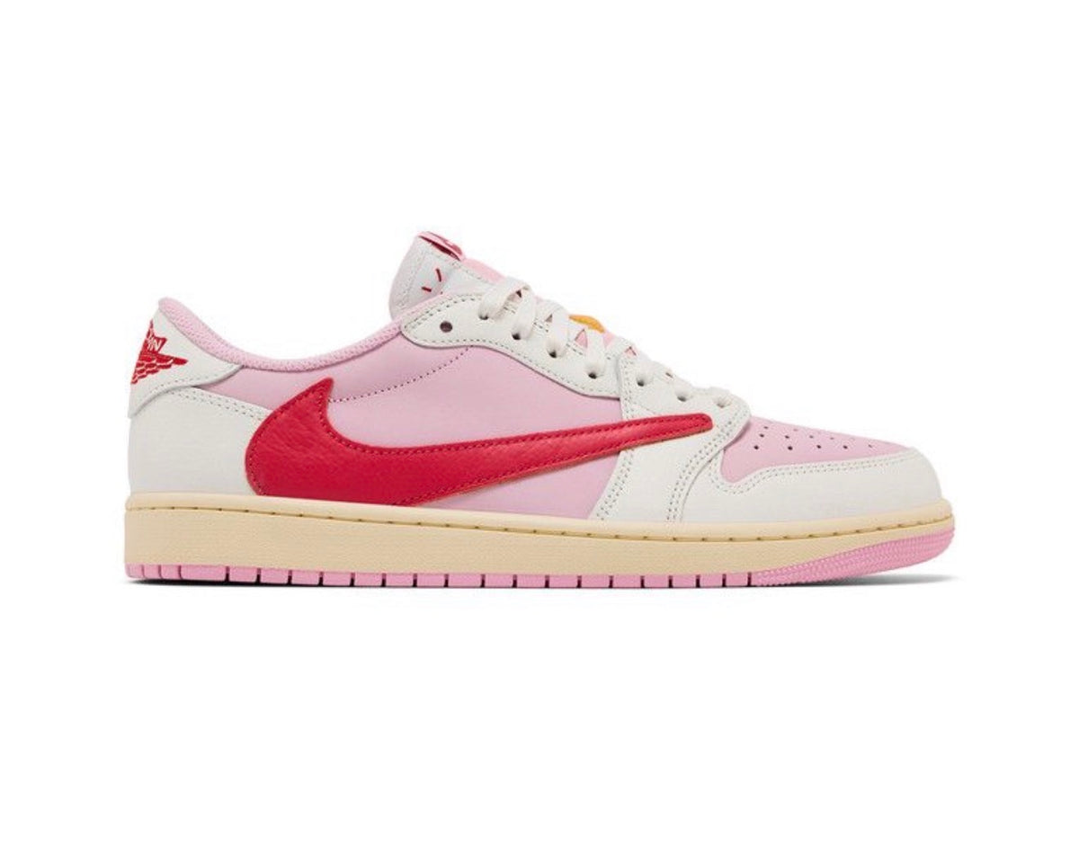Retro 1 Low x Travis Scott Sail Tropical Pink